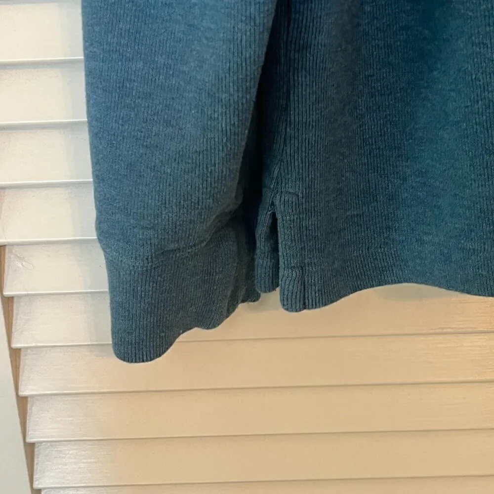 Polo Ralph Lauren blue quarter-zip pullover men cotton large